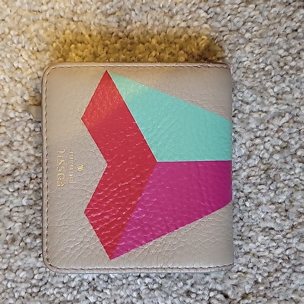 Grey Fossil Wallet - image 1